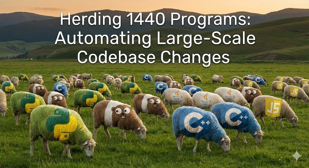 Herding 1440 Programs: Automating Large-Scale Codebase Changes for BCtCI