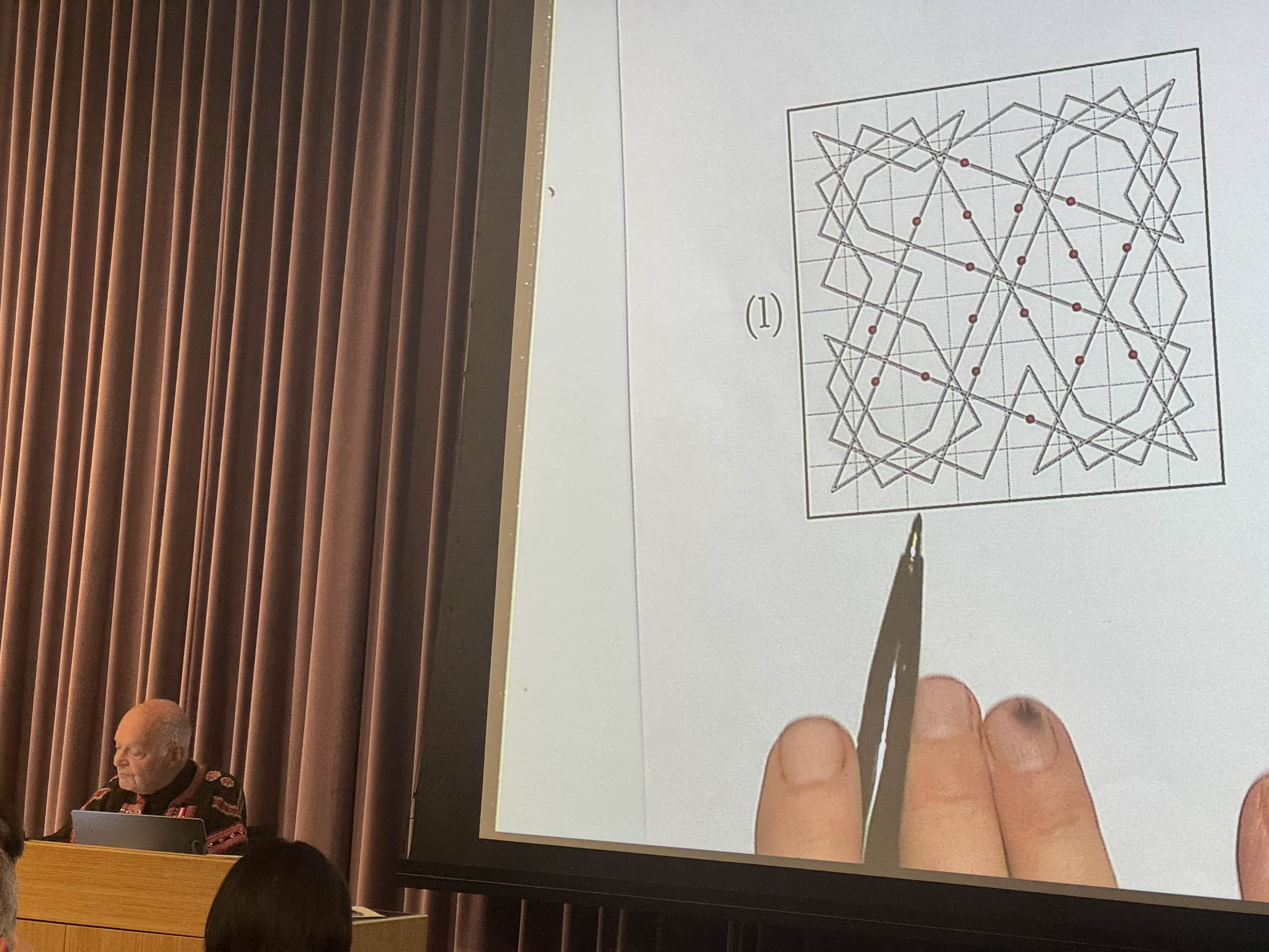 Donald Knuth's 8x8 tour