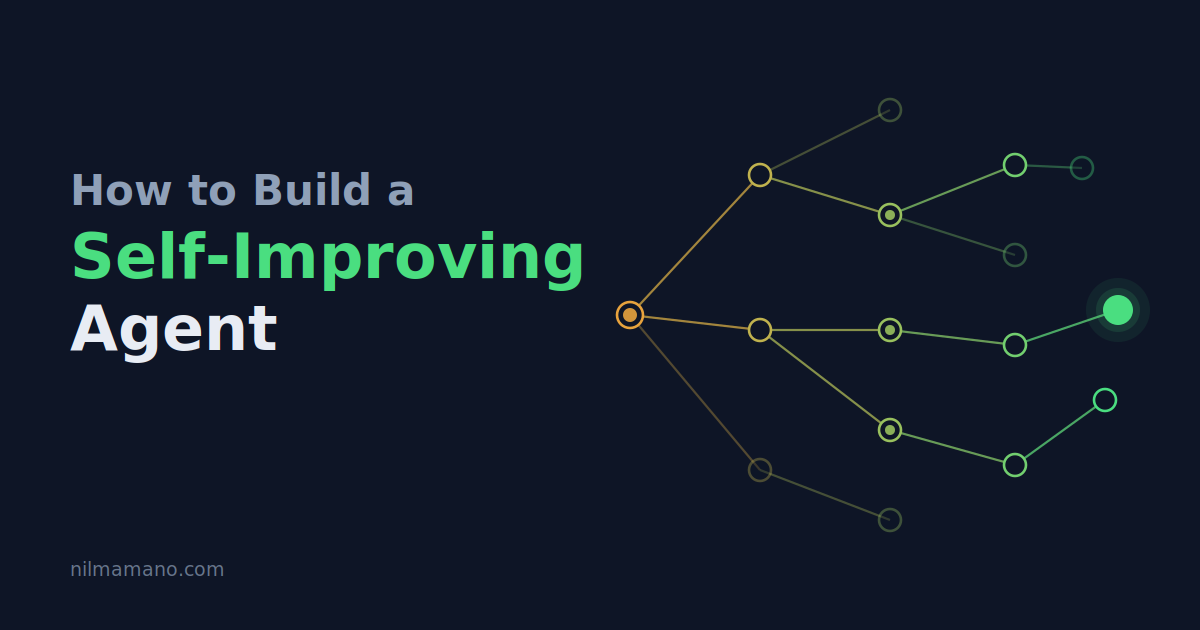 How to Build a Self-Improving Agent